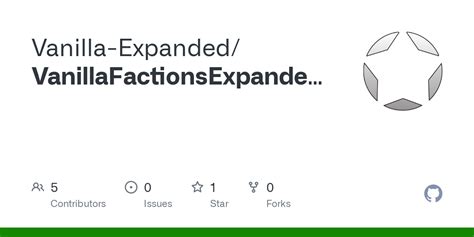 vanilla factions expanded - medieval 1.5|GitHub .
